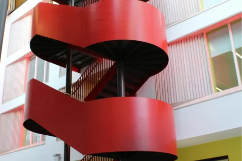 Lescoco college helical staircase case study scaled