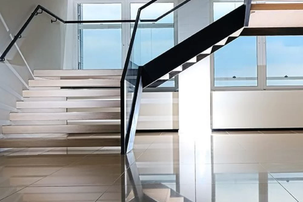 Cavendish Square light study stair fit out by Spiral UK