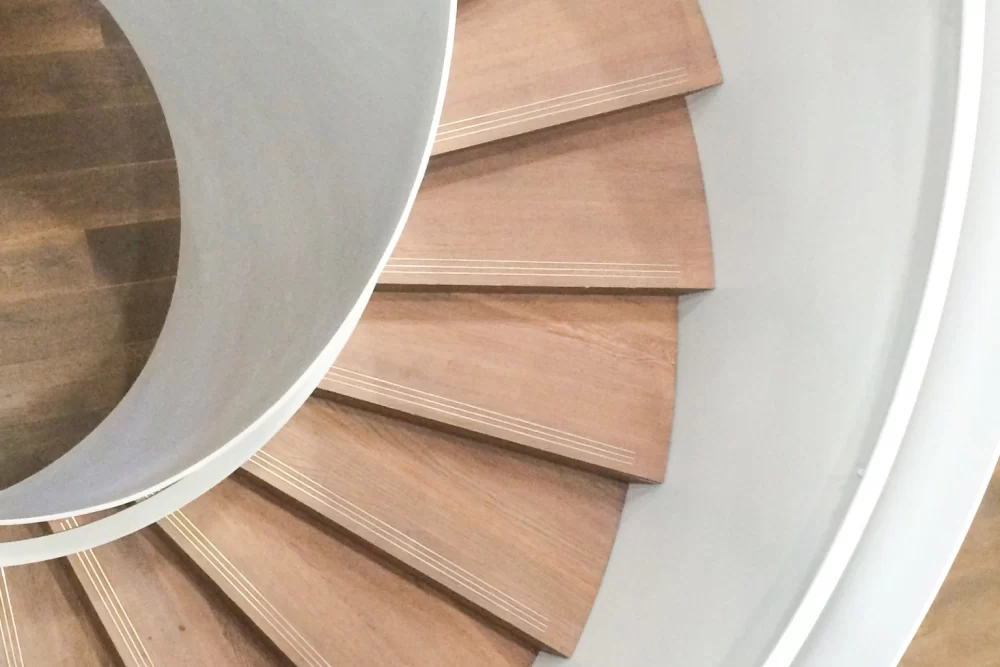 helical staircase designers spiral curved stairs uk manufacturers fit out architects london