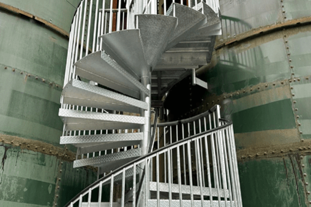 External Spiral Staircase Commercial Stairs Staircase Designers Manufacturers Hungerford Stainless Steel Escape