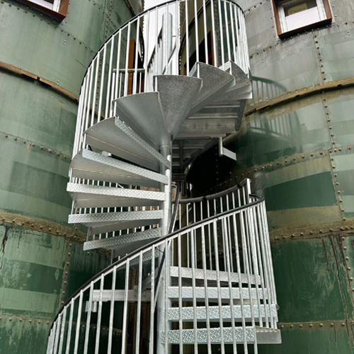 External Spiral Staircase Commercial Stairs Staircase Designers Manufacturers Hungerford Stainless Steel Escape