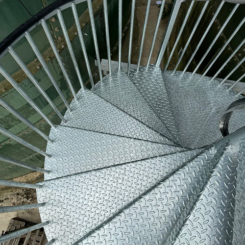 External Spiral Staircase Commercial Stairs Staircase Designers Manufacturers Hungerford Stainless Steel Escape