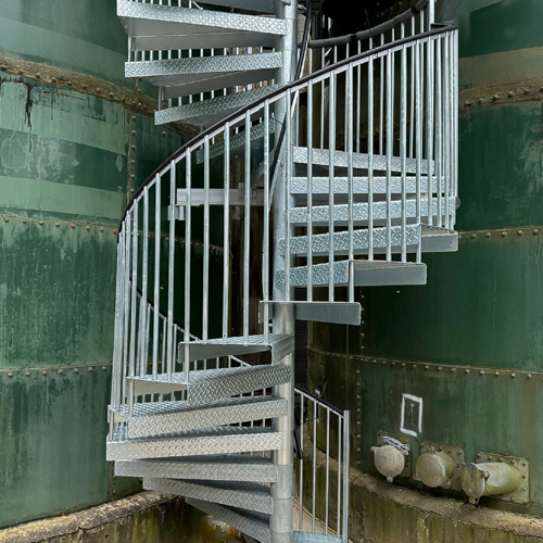 External Spiral Staircase Commercial Stairs Staircase Designers Manufacturers Hungerford Stainless Steel Escape