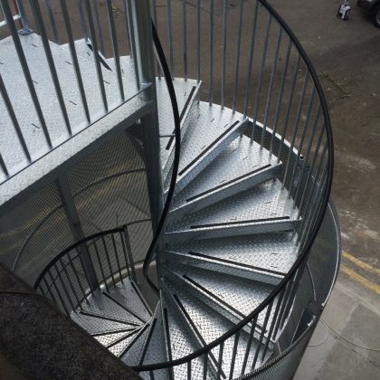 Spiral Fire Escape Stairs | External & Internal Escape Stairs